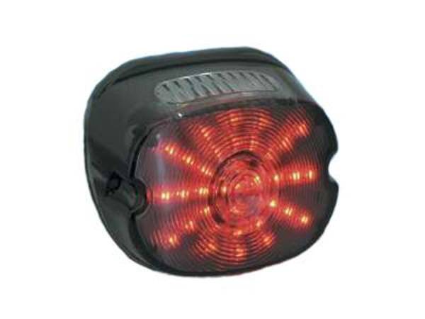 LED Rücklicht smoked Brems und Kennzeichenlicht für Harley Davidson Modelle 