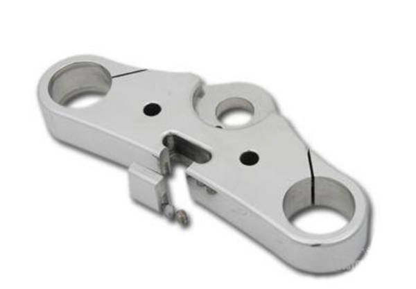 Easy2 Gabelbrücke & Covers 0° Poliert Harley-Davidson Softail