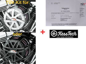 Kombi TÜV Kit SE Agitator od. Chisel Luftfilter + KESS Auspuff ab Bj. 11
