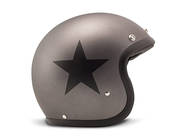 DMD Vintage Jet Helm mit ECE Star Grey